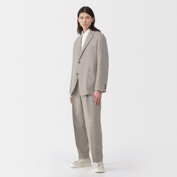 Labo Men's Linen Blend Wool Jacket - Image 14
