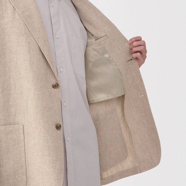 Labo Men's Linen Blend Wool Jacket - Image 9