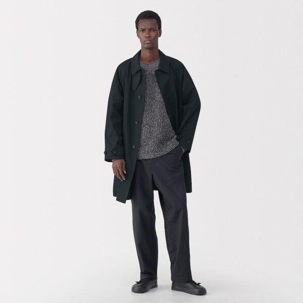 Labo Men's High Density Cotton Single Breasted Coat - Image 16