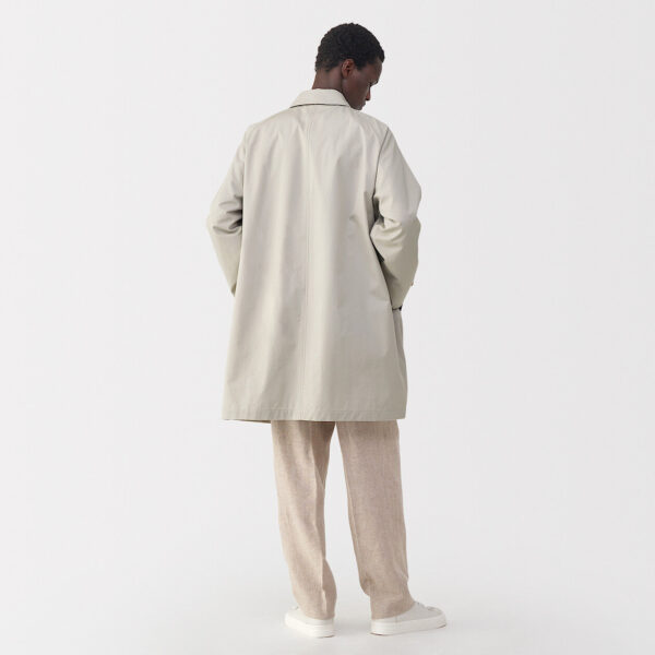 Labo Men's High Density Cotton Single Breasted Coat - Image 6