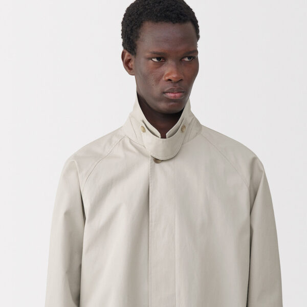 Labo Men's High Density Cotton Single Breasted Coat - Image 8