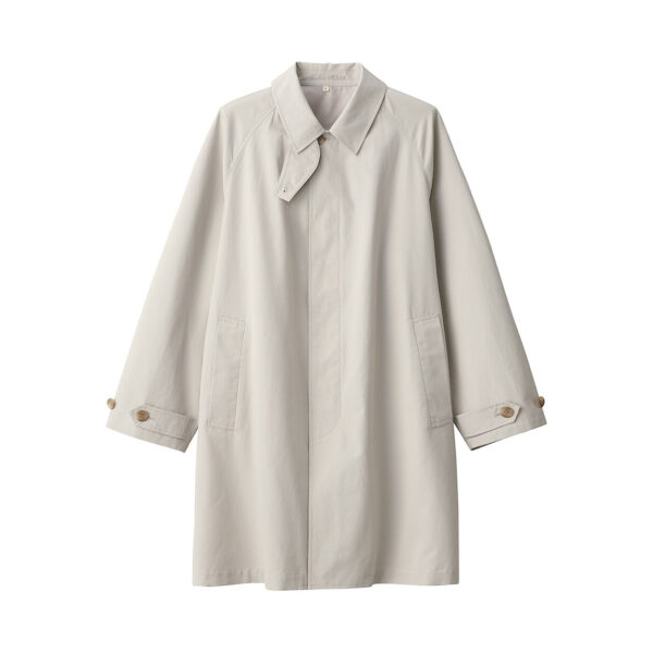Labo Men's High Density Cotton Single Breasted Coat - Image 2