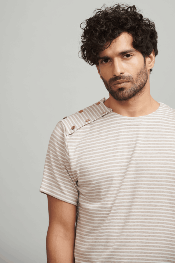 Double Shoulder Placket Polo - Image 6
