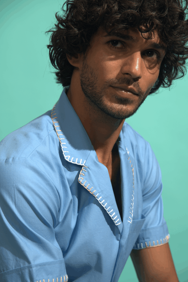 Blanket Stitch Shirt - Image 8