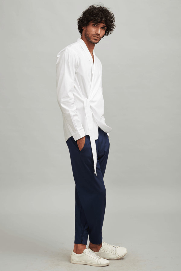 Side Tie Shirt - Image 8