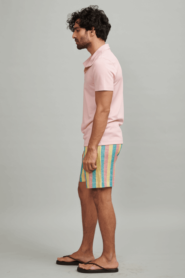 Off Center Placket Polo - Image 13