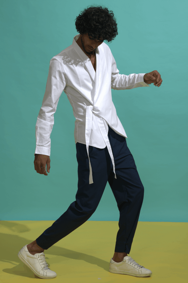 Side Tie Shirt - Image 2