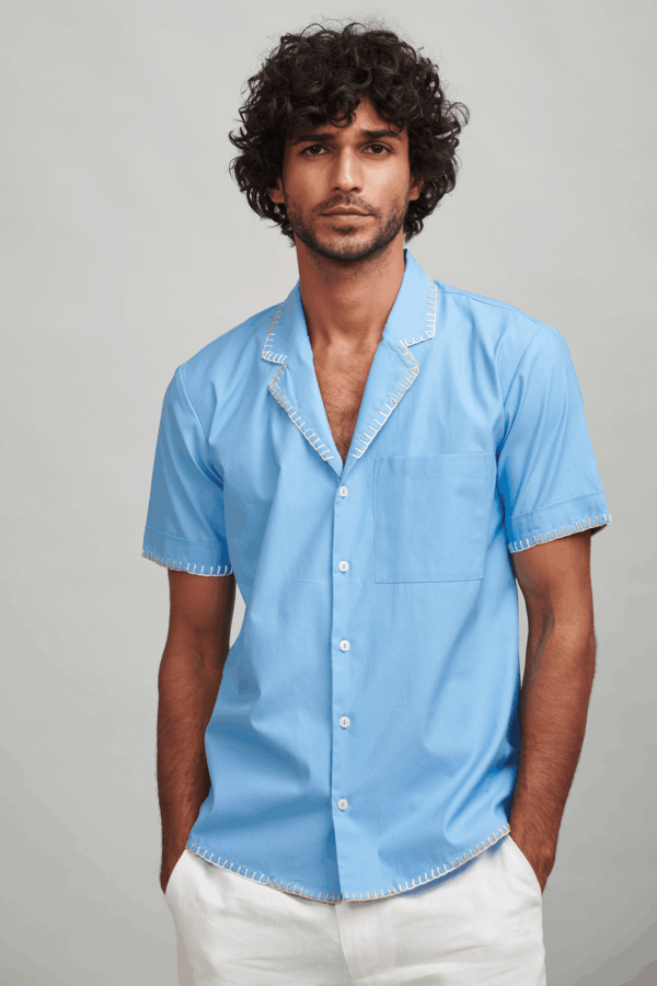 Blanket Stitch Shirt - Image 4