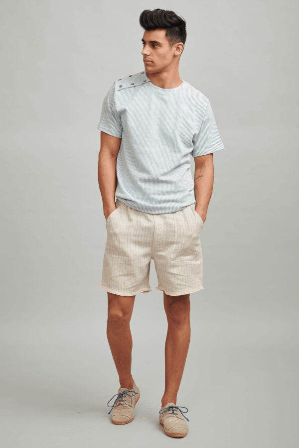 Double Shoulder Placket Polo - Image 7