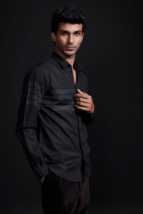 Tonal Directional Shirt
