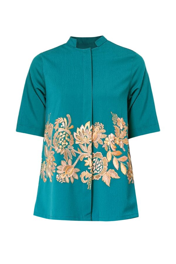 Placement Embroidered Shirt - Image 2