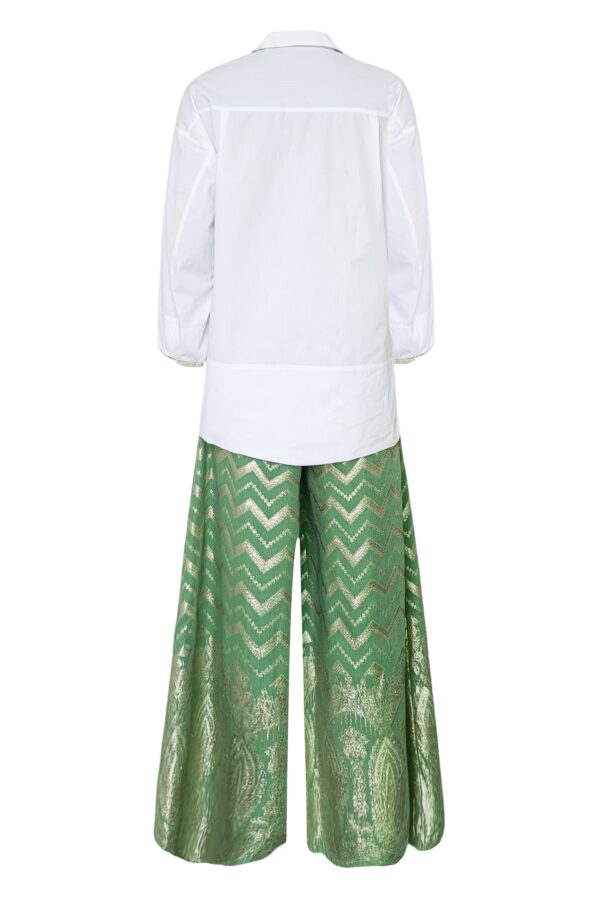 Brocade Bib & Pant Set - Image 3