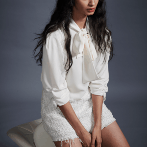 Flowy Blouse with Bow