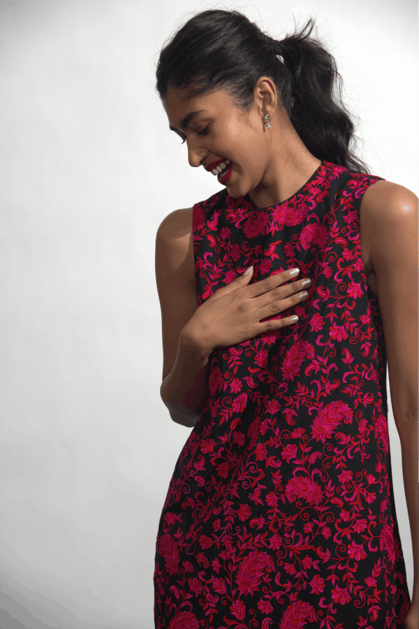 Paisley Fringe Dress - Image 2