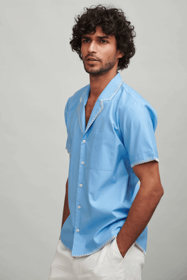 Blanket Stitch Shirt - Image 5