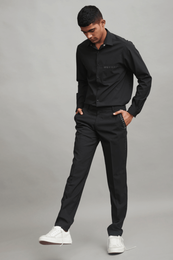 Black Staple Shirt - Image 10
