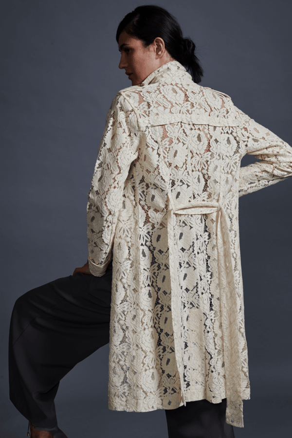 Deconstructed Lace Jacket