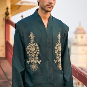 Structured Embroidered Shirt
