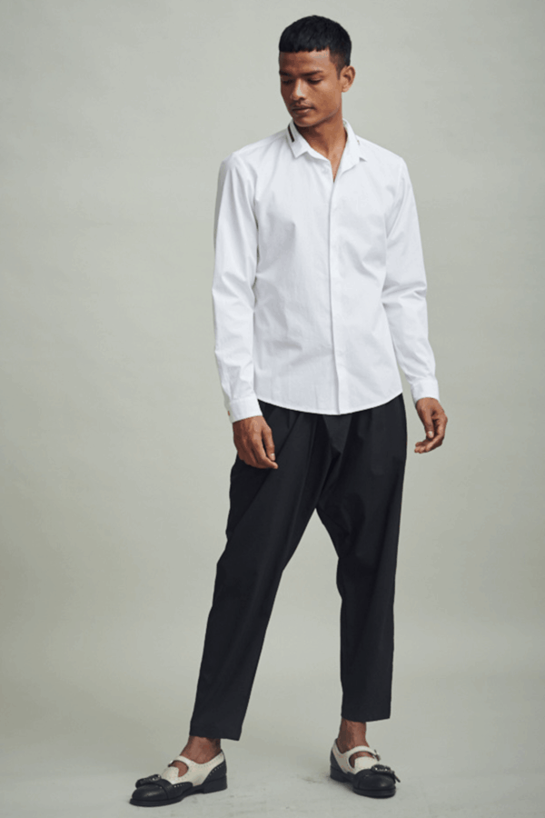 Zip Collar Shirt - Image 7