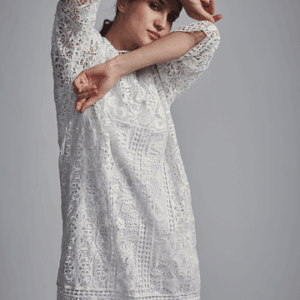 Boxy Lace Dress