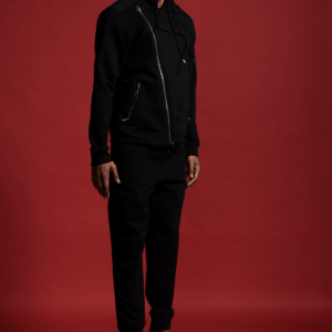 Cross Zip Hoodie