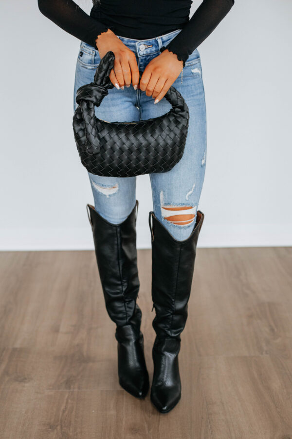 Babe Alert Handbag - Black - Image 3