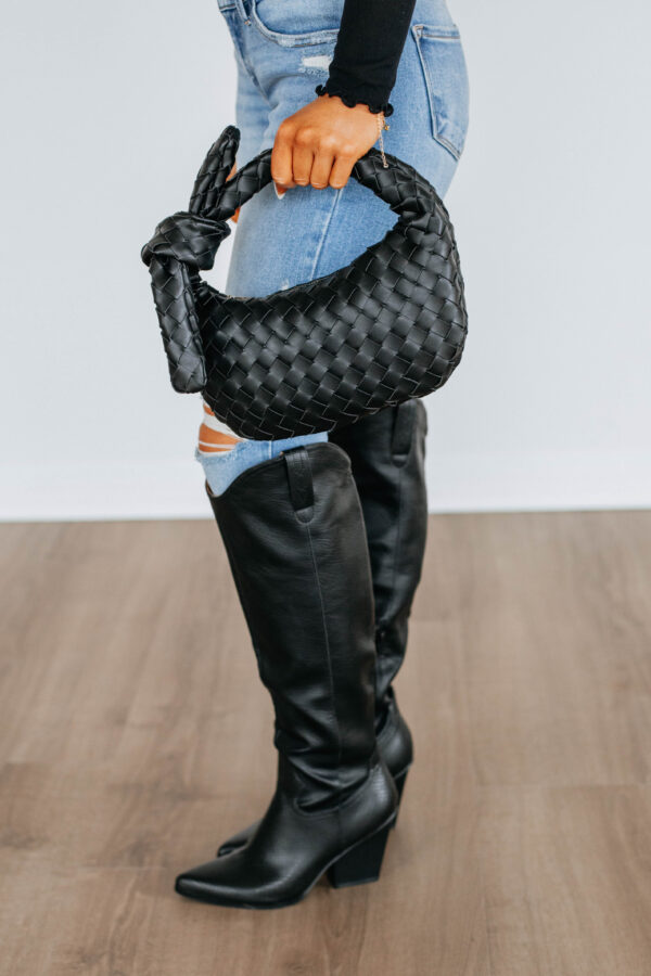 Babe Alert Handbag - Black - Image 5