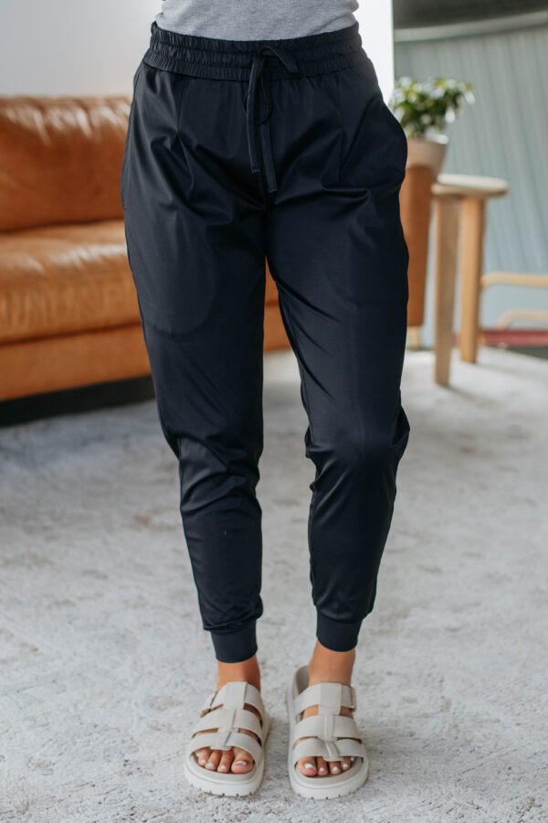 Brent Active Joggers - Black - Image 2