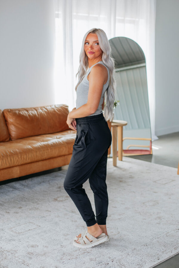 Brent Active Joggers - Black - Image 4
