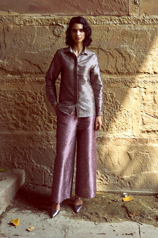Brocade Shirt & Pant Set