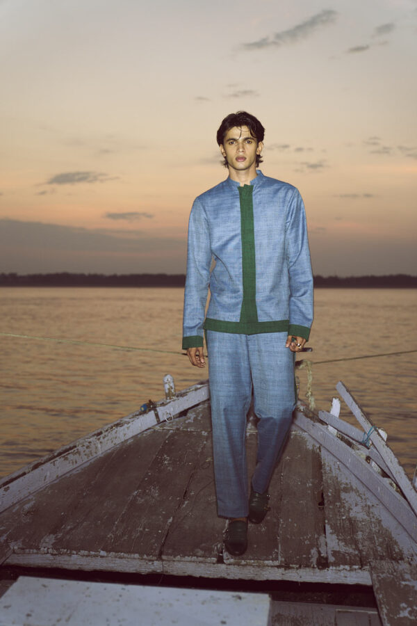 Contrast Panel Shirt - Image 5