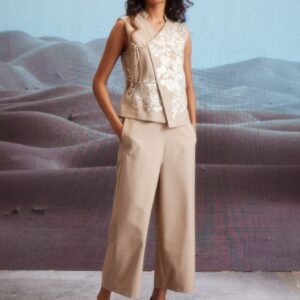 Embroidered Waistcoat Set