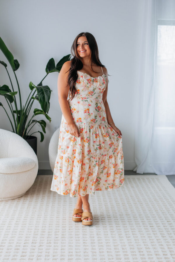 Camie Floral Dress - Image 5