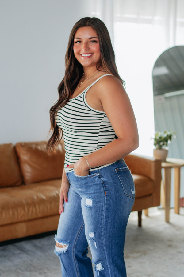 Charmaine Striped Tank - Image 6
