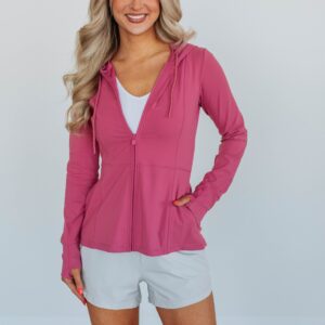 Crystal Active Jacket - Raspberry
