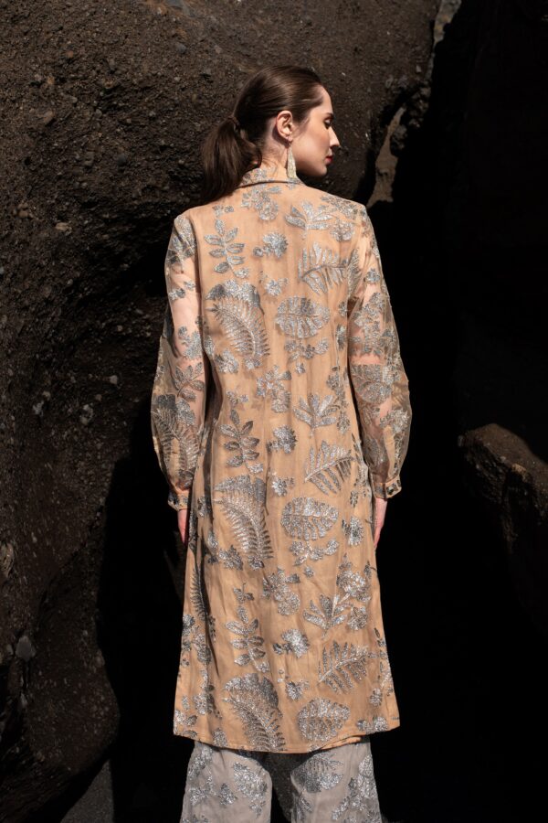 Metallic Badla Stitch Pant - Image 8