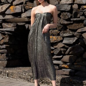 Foil Tube Dress