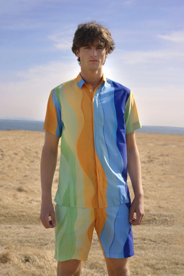 Watercolour Swim Shorts