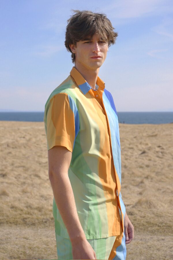 Watercolour Half Sleeve Shirt - Image 6