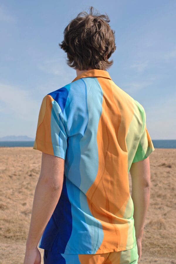 Watercolour Swim Shorts Set - Image 8