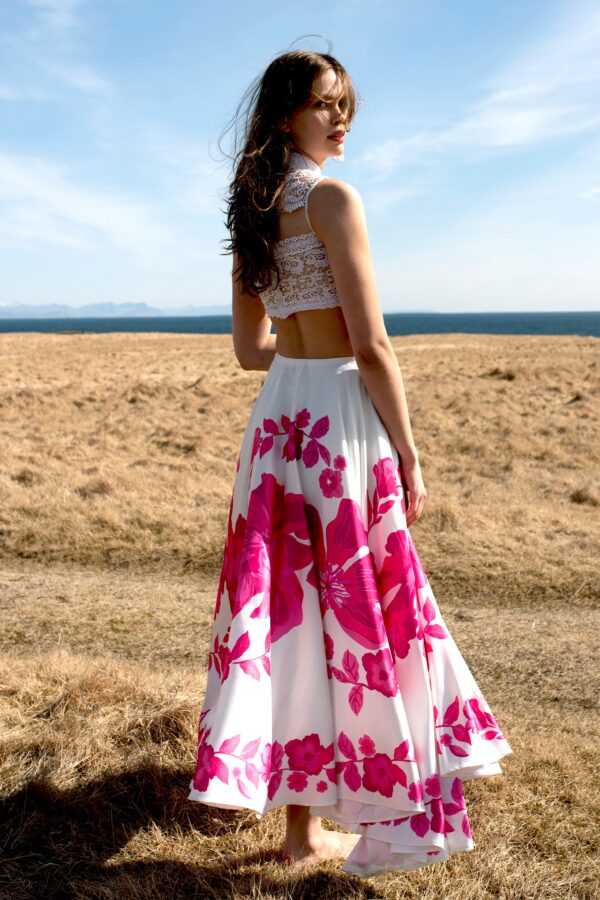 Floral Maxi Skirt - Image 6