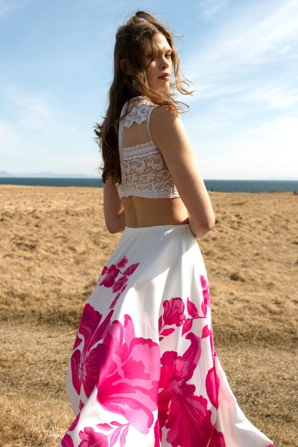 Floral Maxi Skirt - Image 7