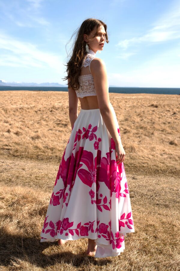 Floral Maxi Skirt - Image 5
