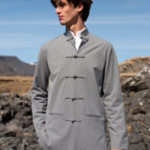 Knotted Button Jacket