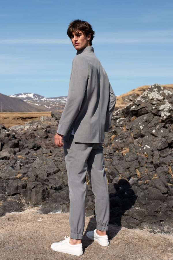 Knotted Button Suit - Image 8