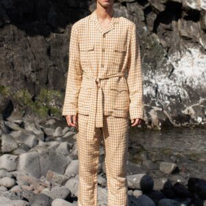Linen Belted Set