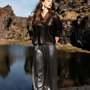 Sequin Pant Set