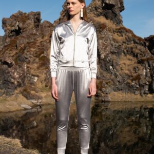 Silver Track Suit