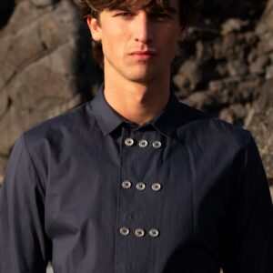 Stacked Button Shirt