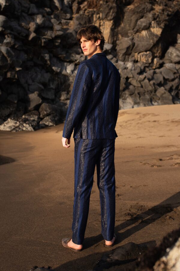 Blue Lace Suit - Image 9